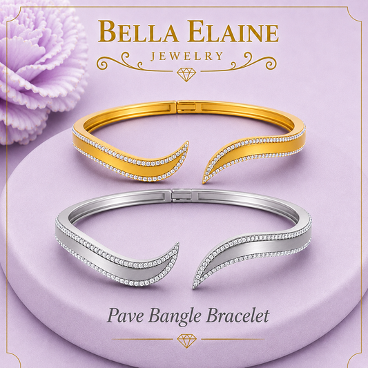 Pave Bangle Bracelet