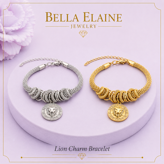 Lion Charm Bracelet