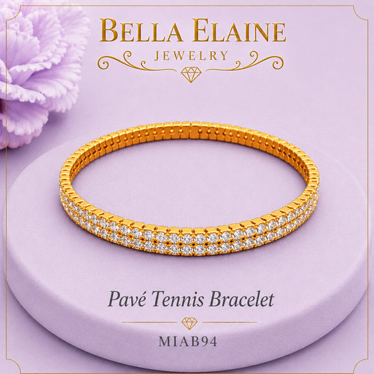 Pave Tennis Bracelet