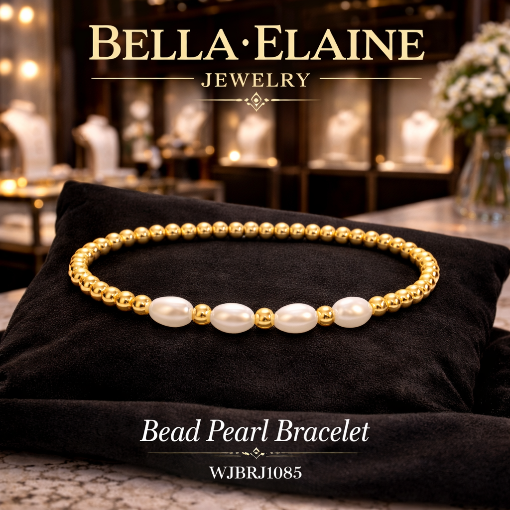 Bead & Pearl Bracelet