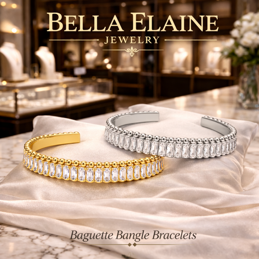 Baguette Bangle Bracelet