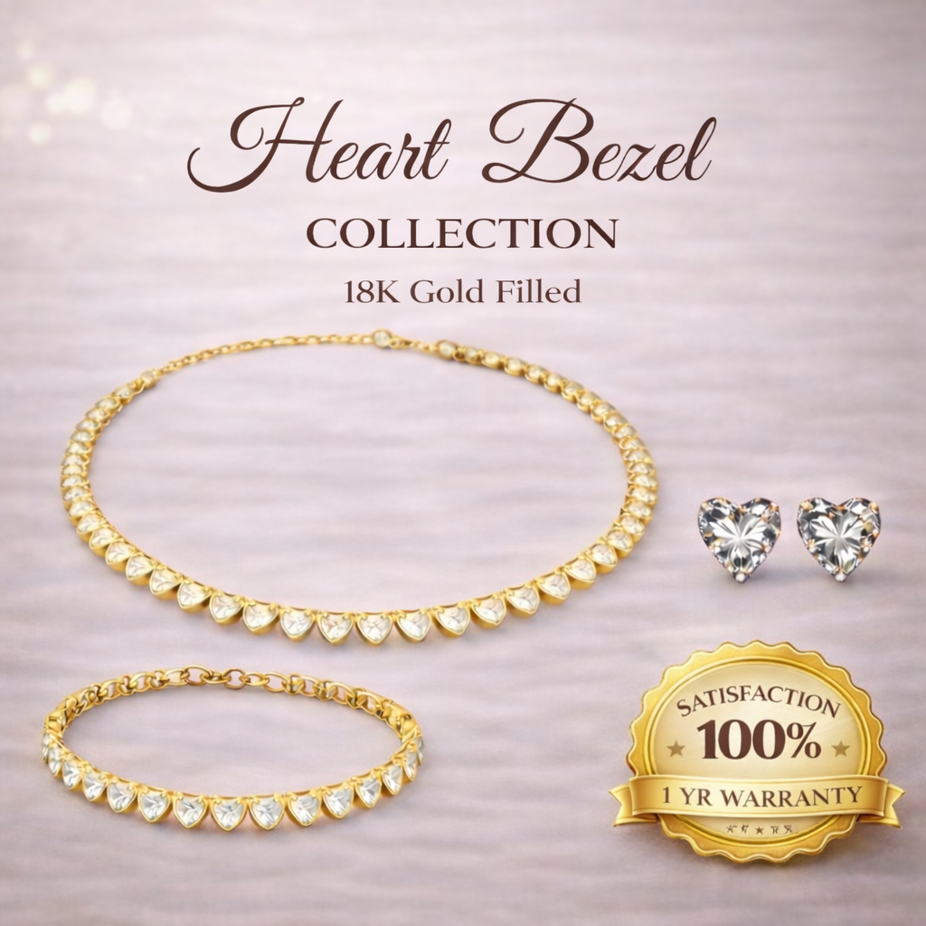 Heart Bezel 18KY Gold Filled Collection