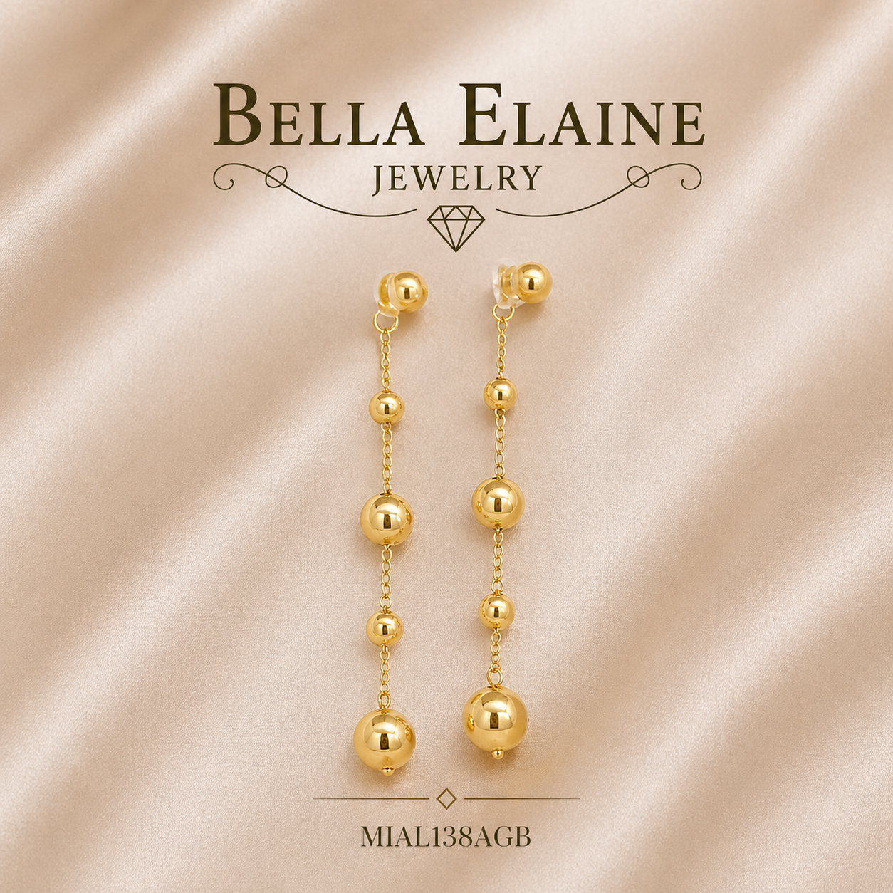 Pearl & Gold Earrings