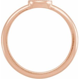 14K Rose Gold Mama Ring