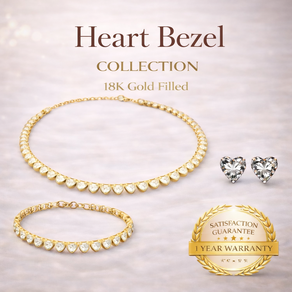 Heart Bezel 18KY Gold Filled Collection