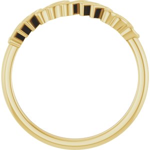 18K Yellow Gold Mama Ring