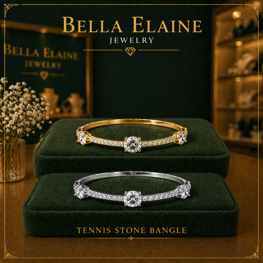 Tennis Stone Bangle