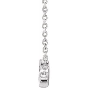 Sterling Silver Sister 18" Necklace
