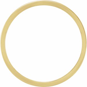 14K Yellow Gold I Love You Stackable Ring