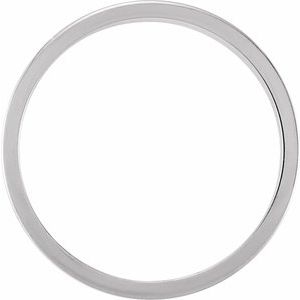 Platinum Always Stackable Ring
