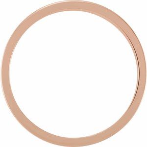 14K Rose Gold Forever Stackable Ring