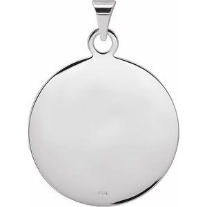 Sterling Silver 23 mm Cross Pendant