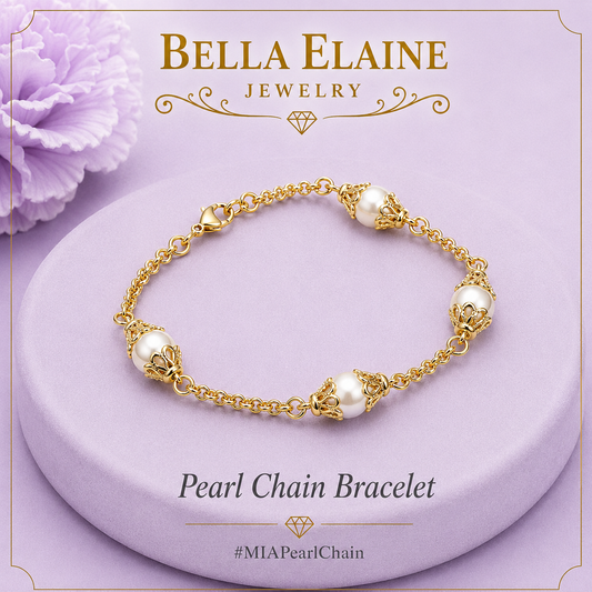 Pearl Chain Bracelet