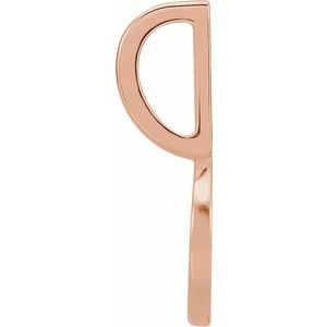 14K Rose Gold Nana Charm/Pendant
