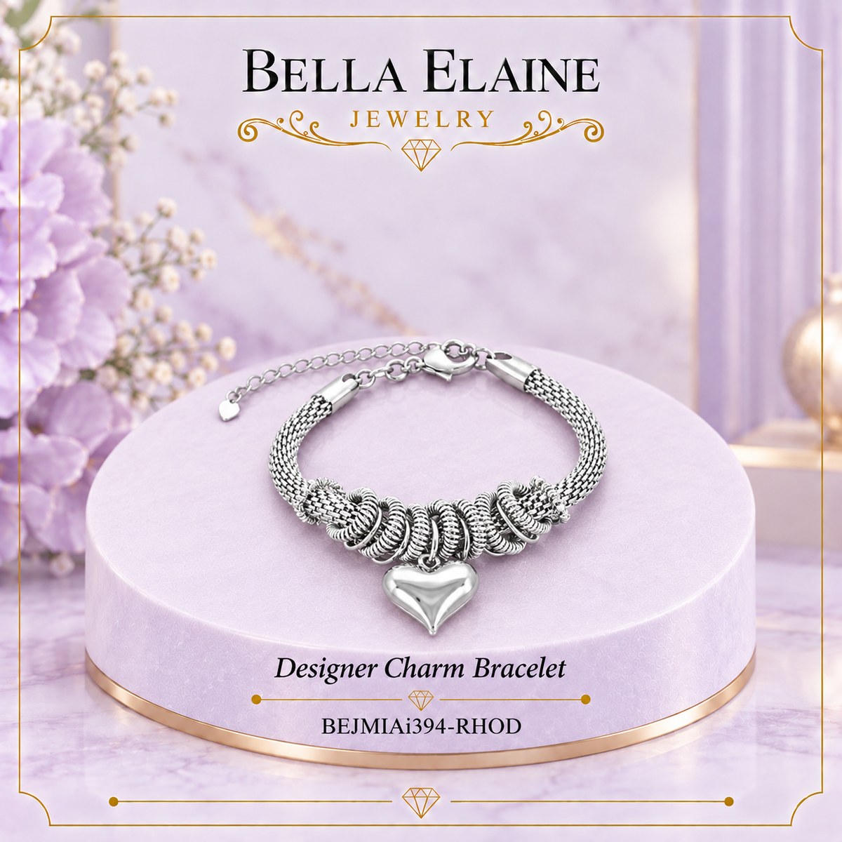 Designer Charm Bracelet