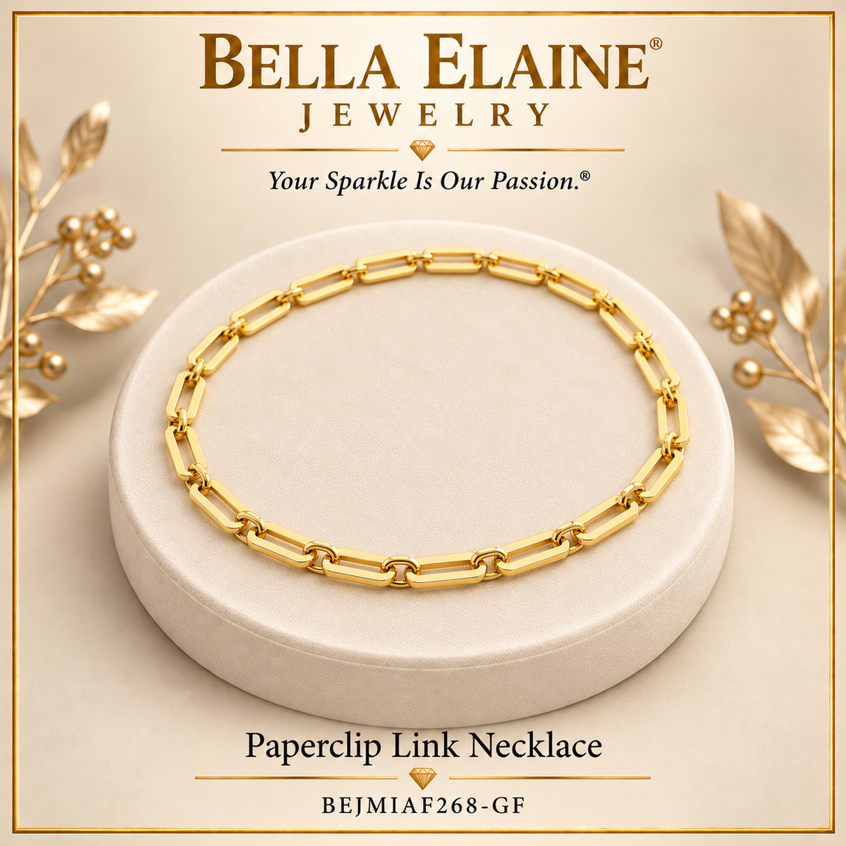 Paperclip Link Necklace