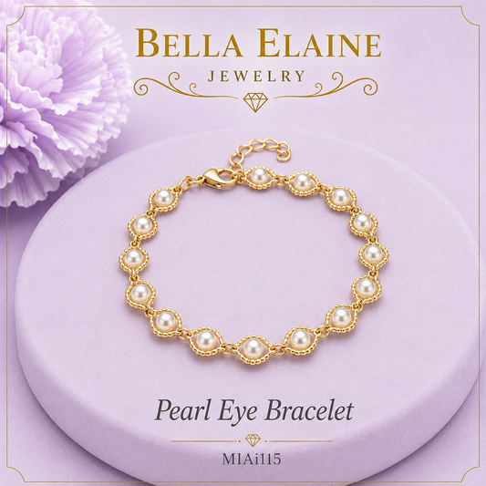 Pearl Eye Bracelet