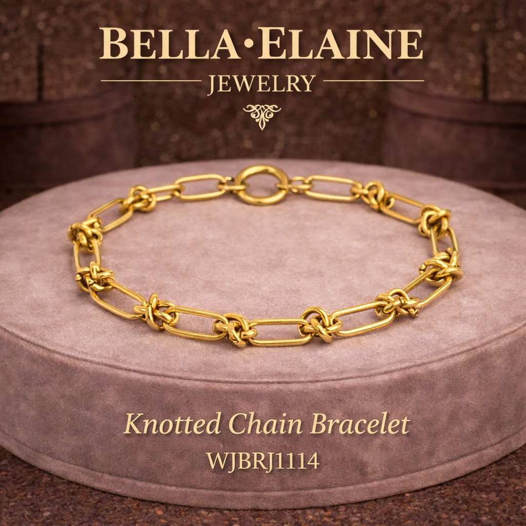 Knotted Chain Bracelet
