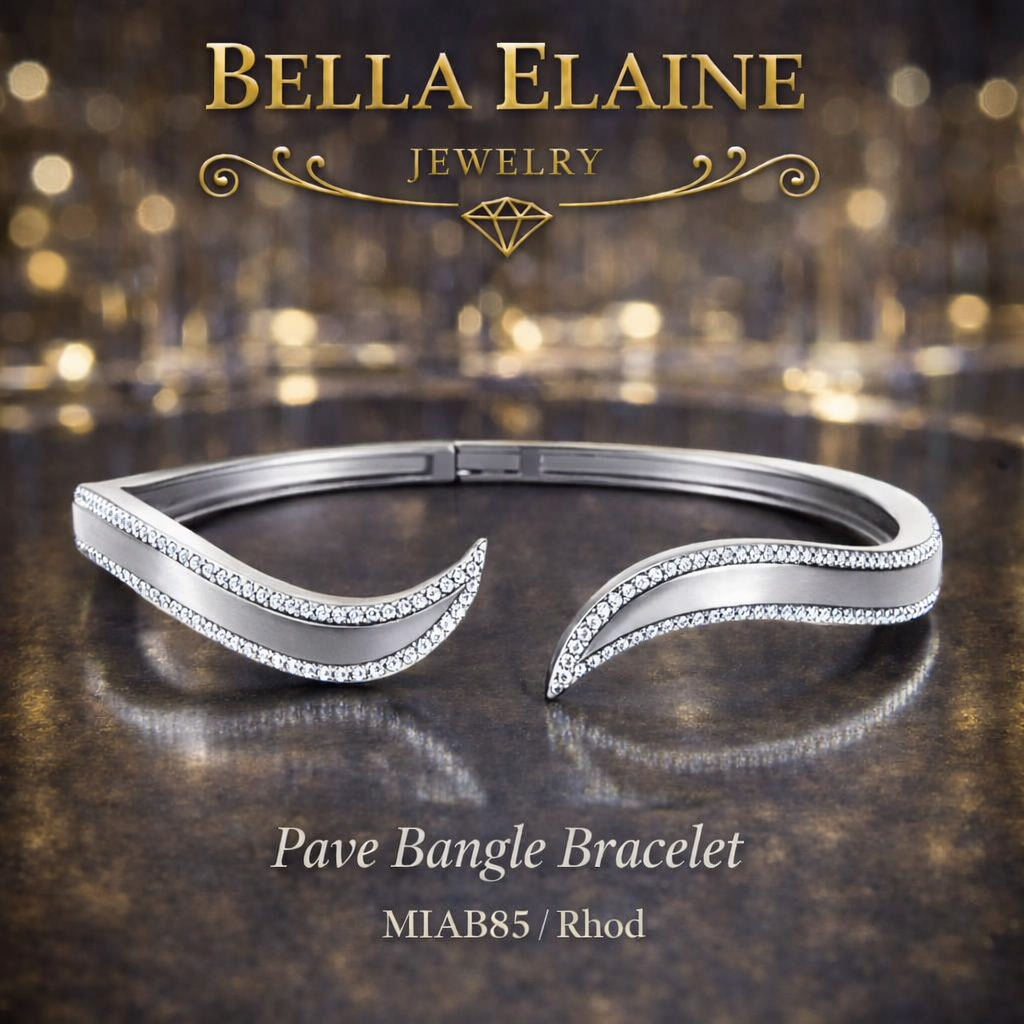 Pave Bangle Bracelet