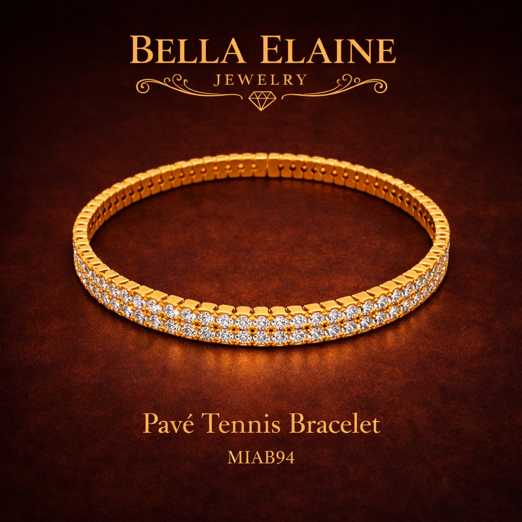 Pave Tennis Bracelet