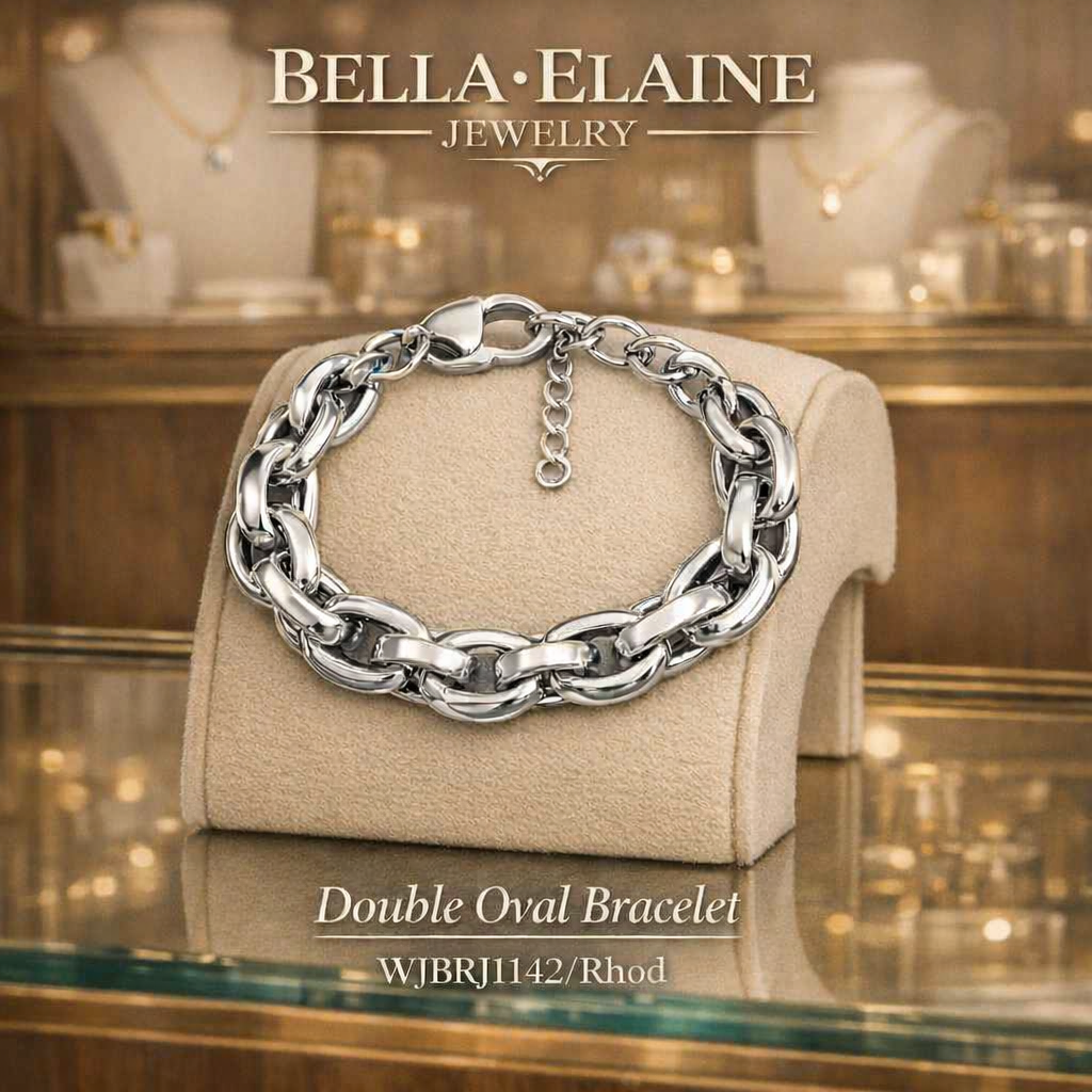 Double Oval Bracelet