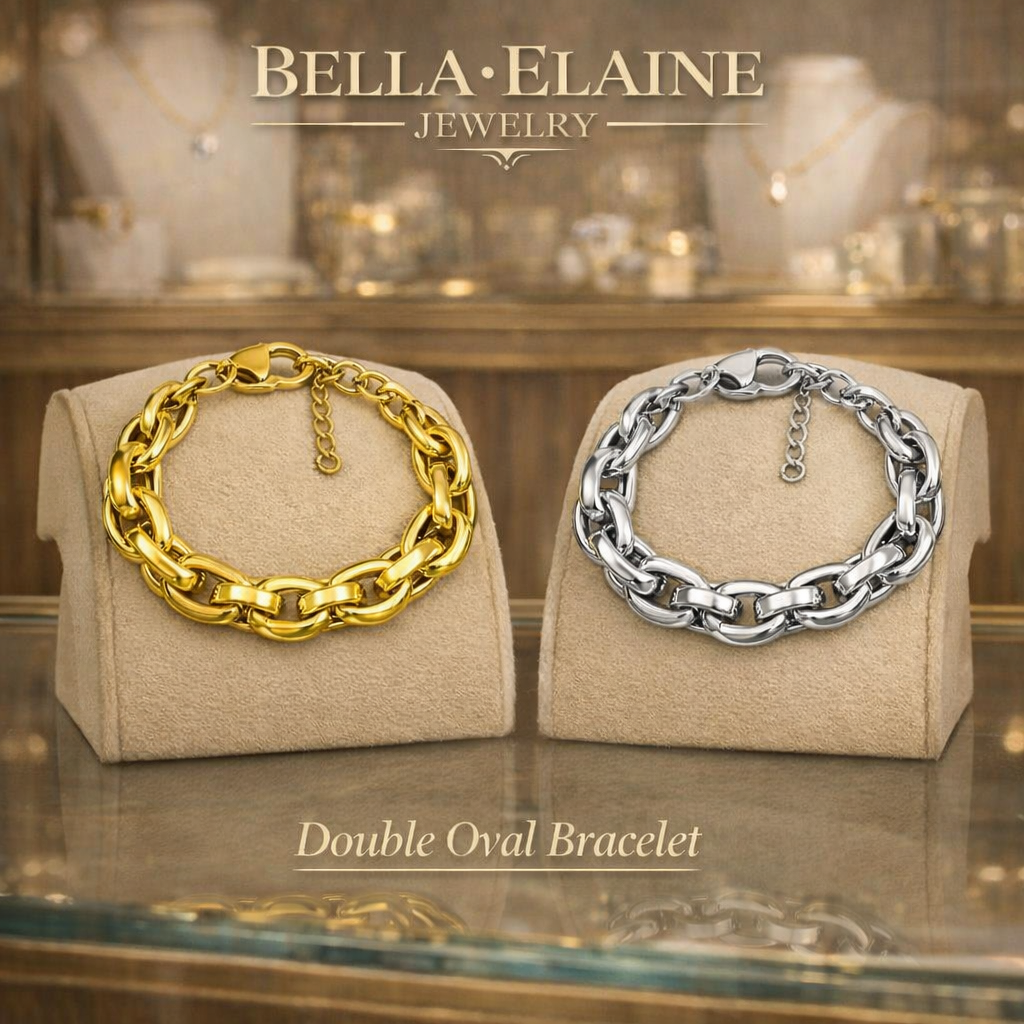 Double Oval Bracelet