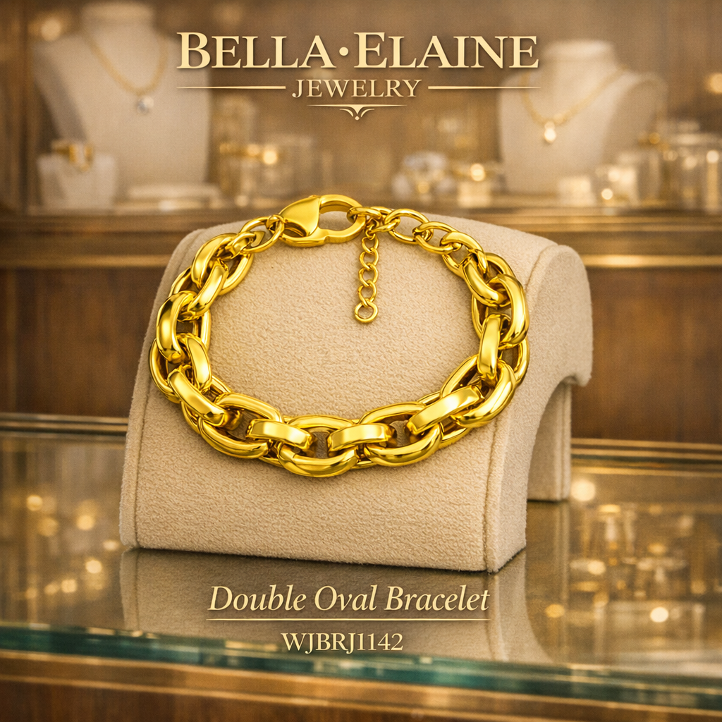 Double Oval Bracelet