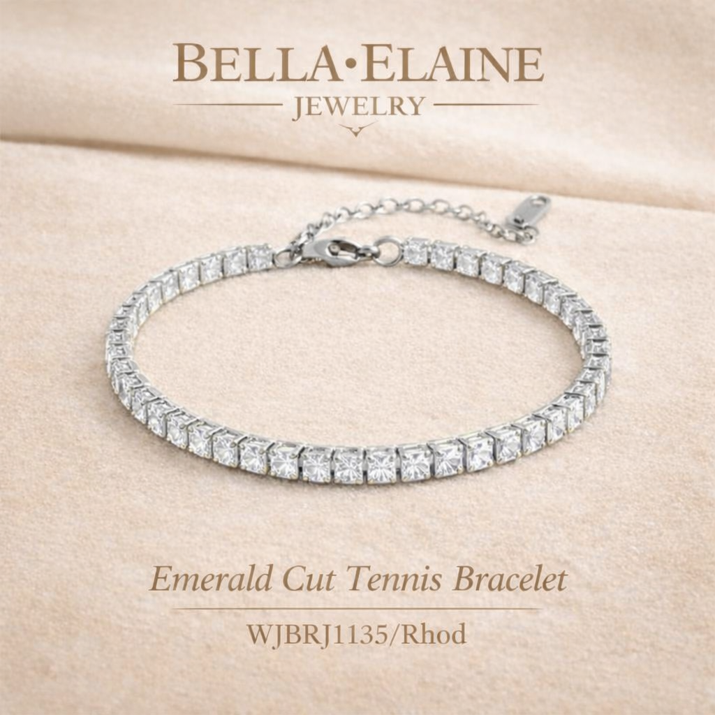 Emerald Cut Tennis Collection