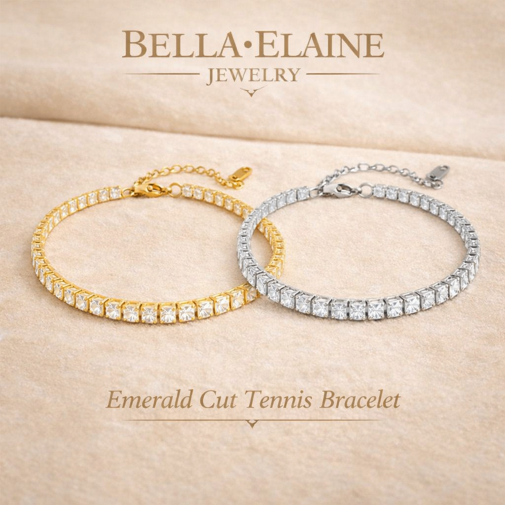 Emerald Cut Tennis Collection