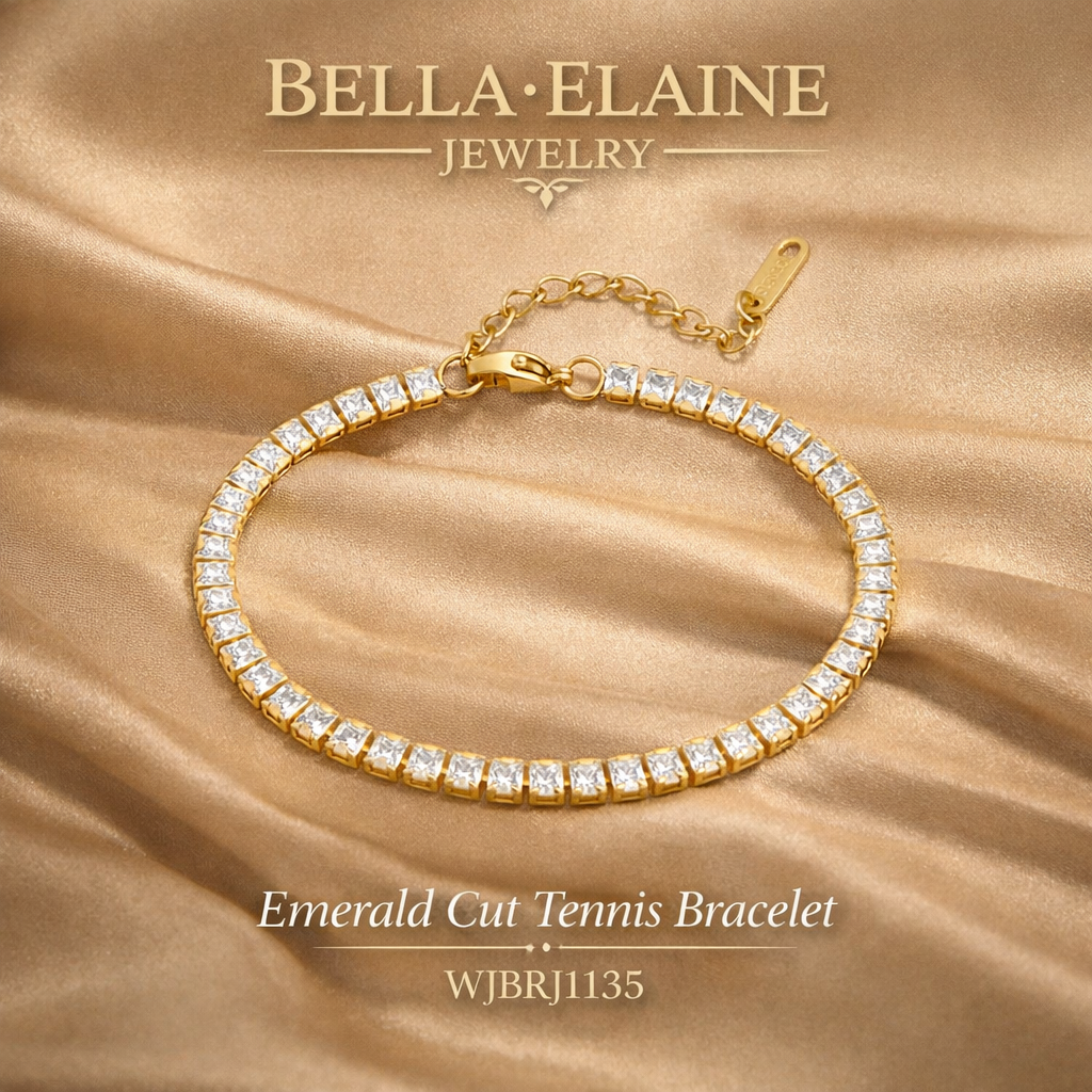 Emerald Cut Tennis Collection