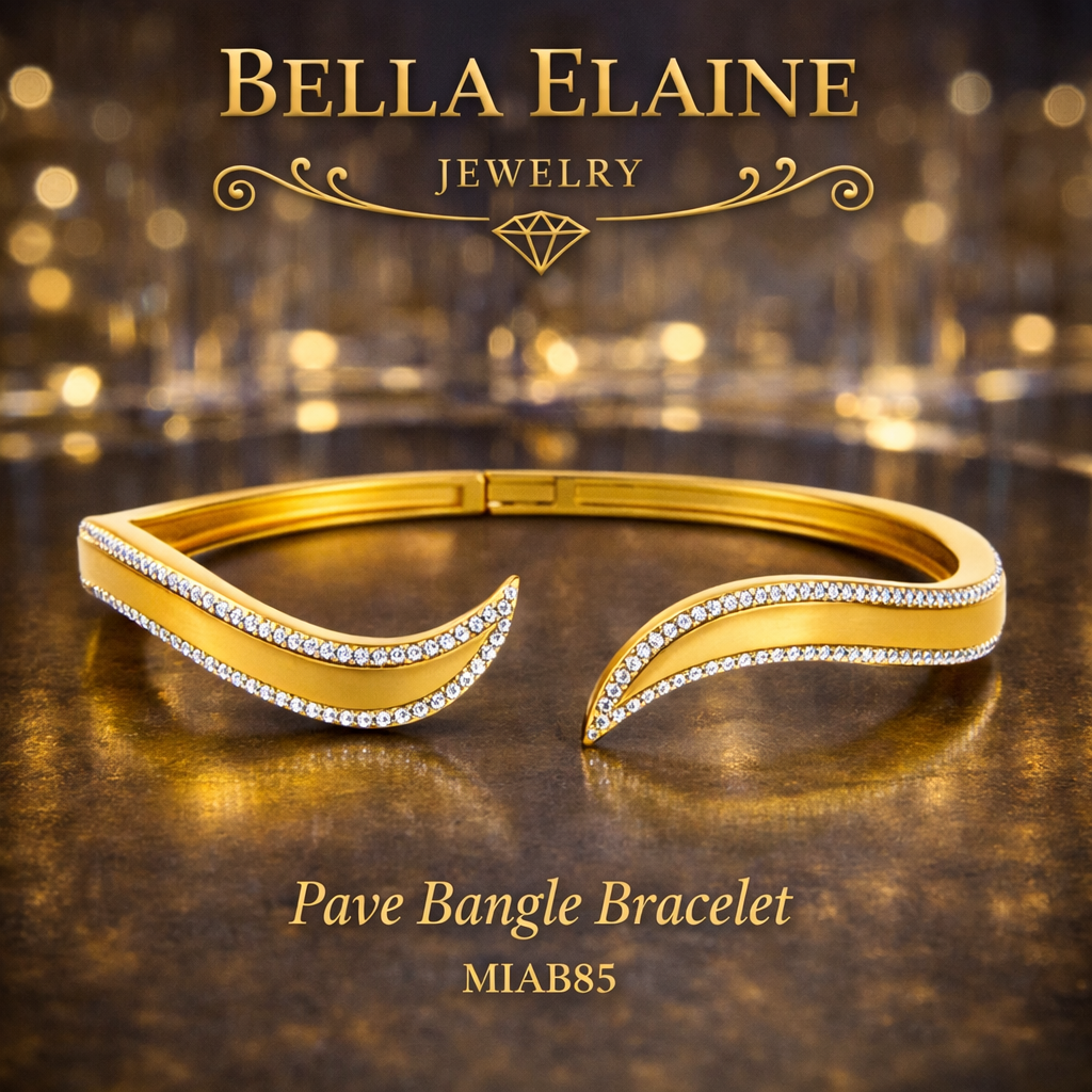 Pave Bangle Bracelet