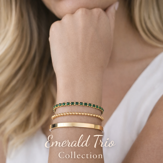 Emerald Trio Bracelet Collection