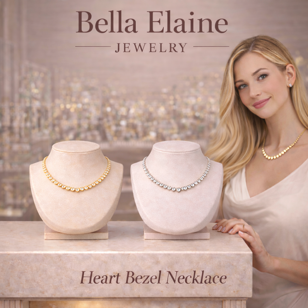 Heart Bezel Necklace