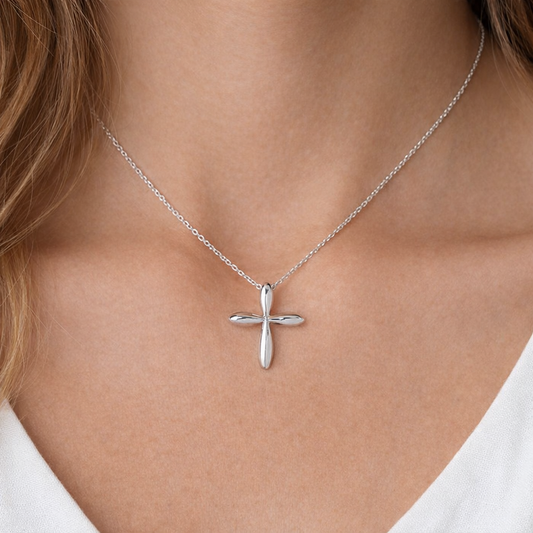 Sterling Silver Cross Necklace