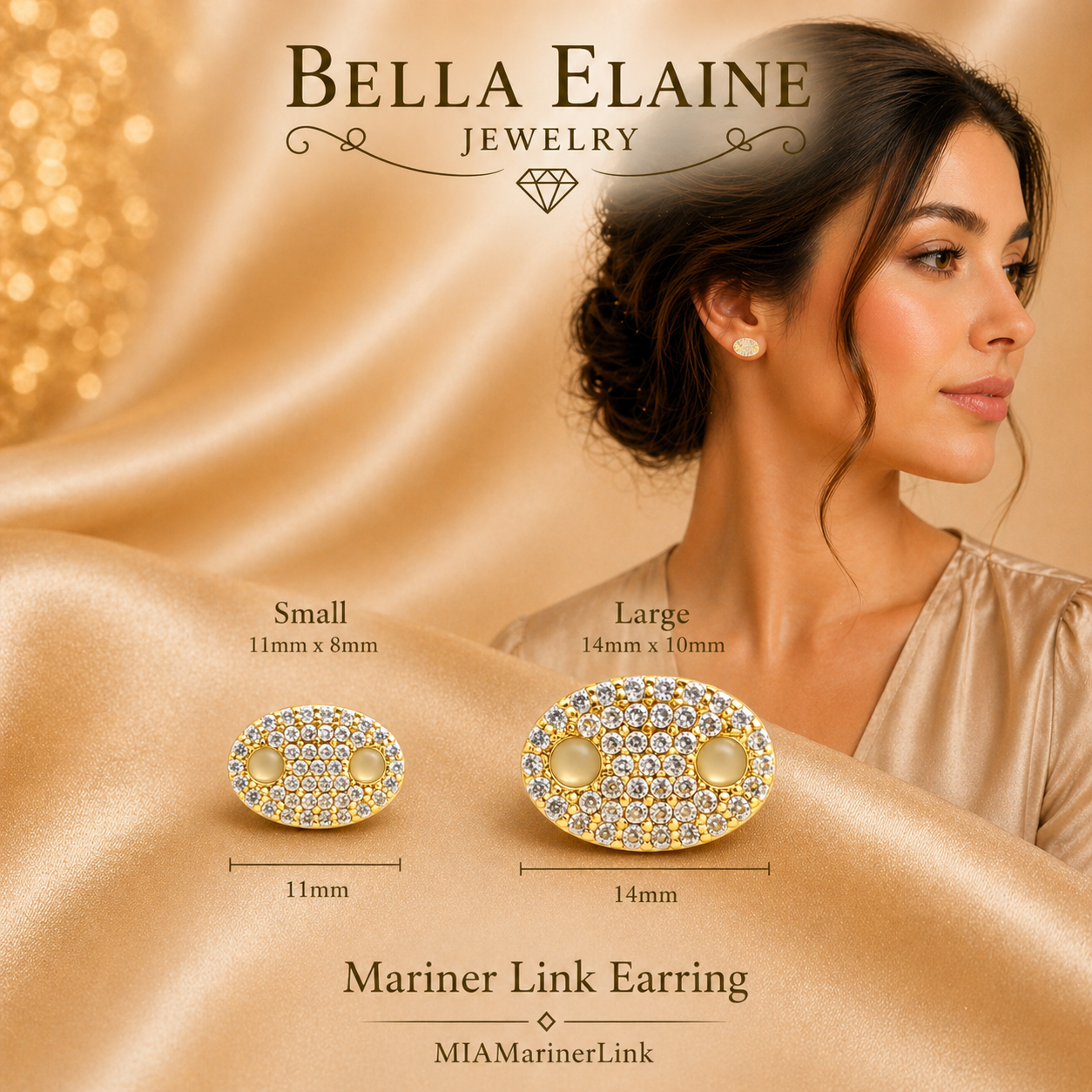 Mariner Link Earrings