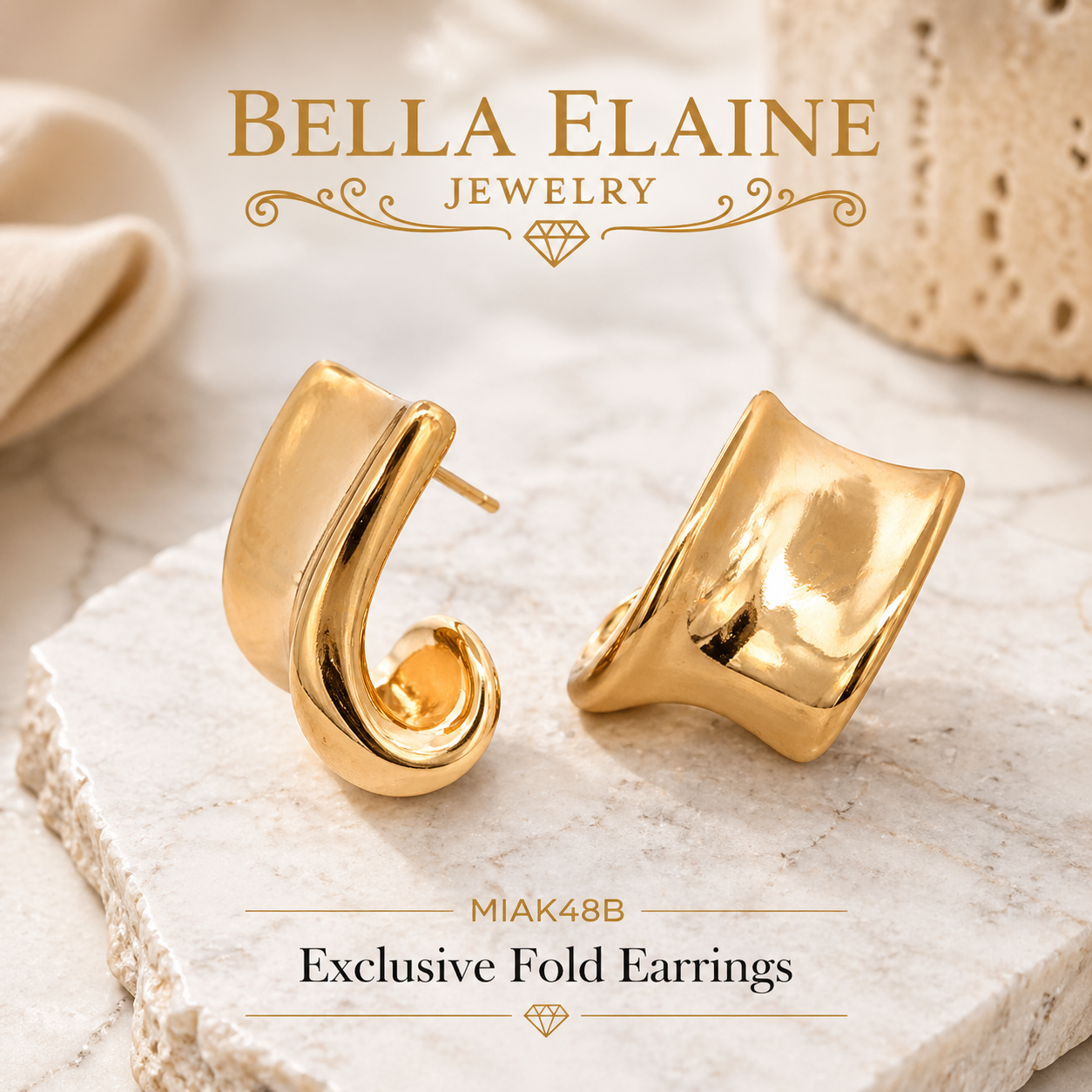 Exclusive Fold Earrings
