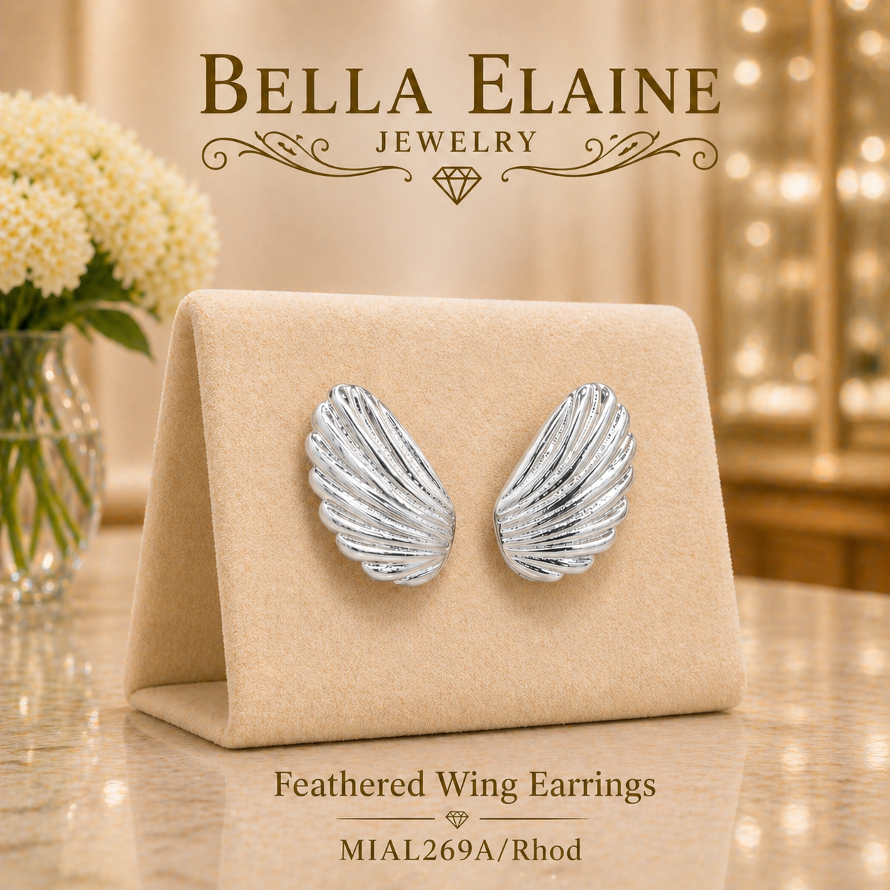 Feathered Wing Earrings