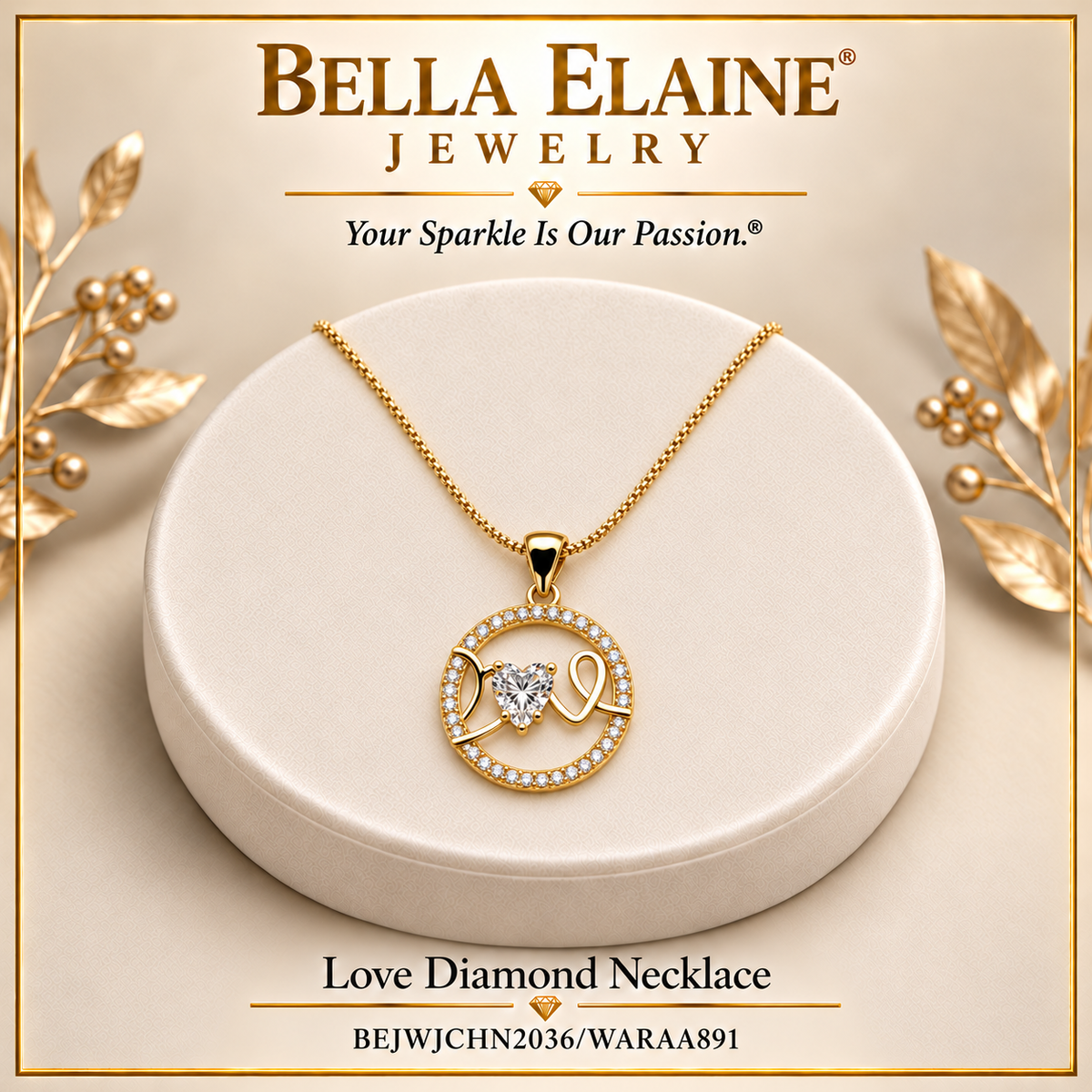 Love Pendant Necklace
