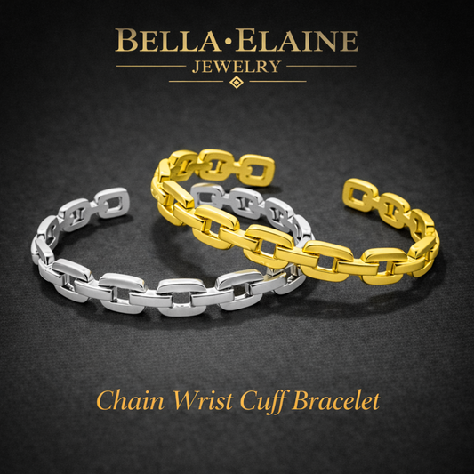 Chain Wrist Cuff Bracelet