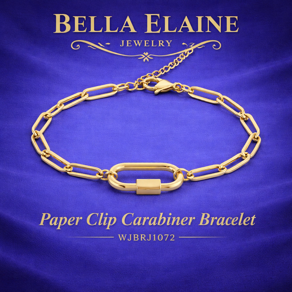 Paper Clip Carabiner Bracelet