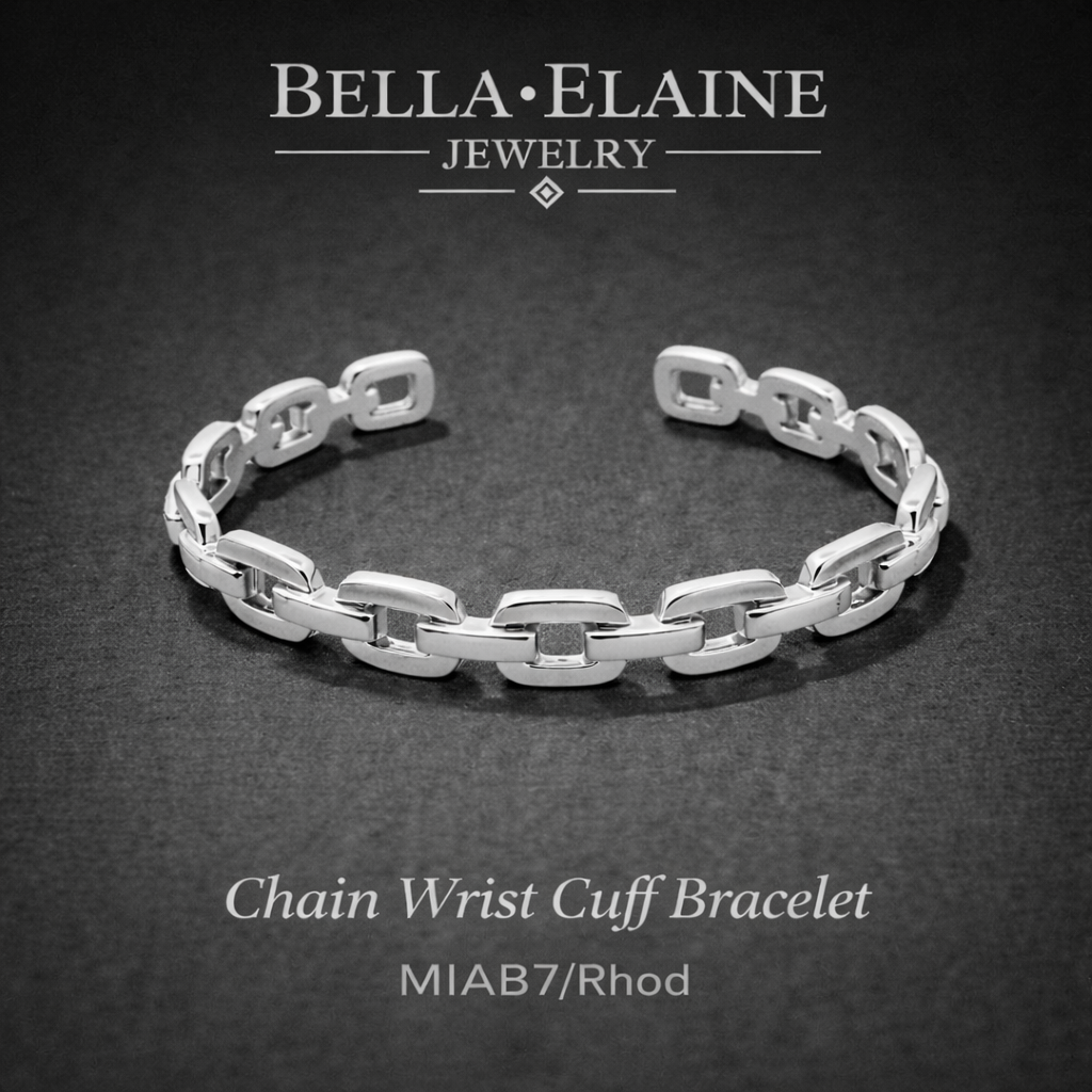 Chain Wrist Cuff Bracelet