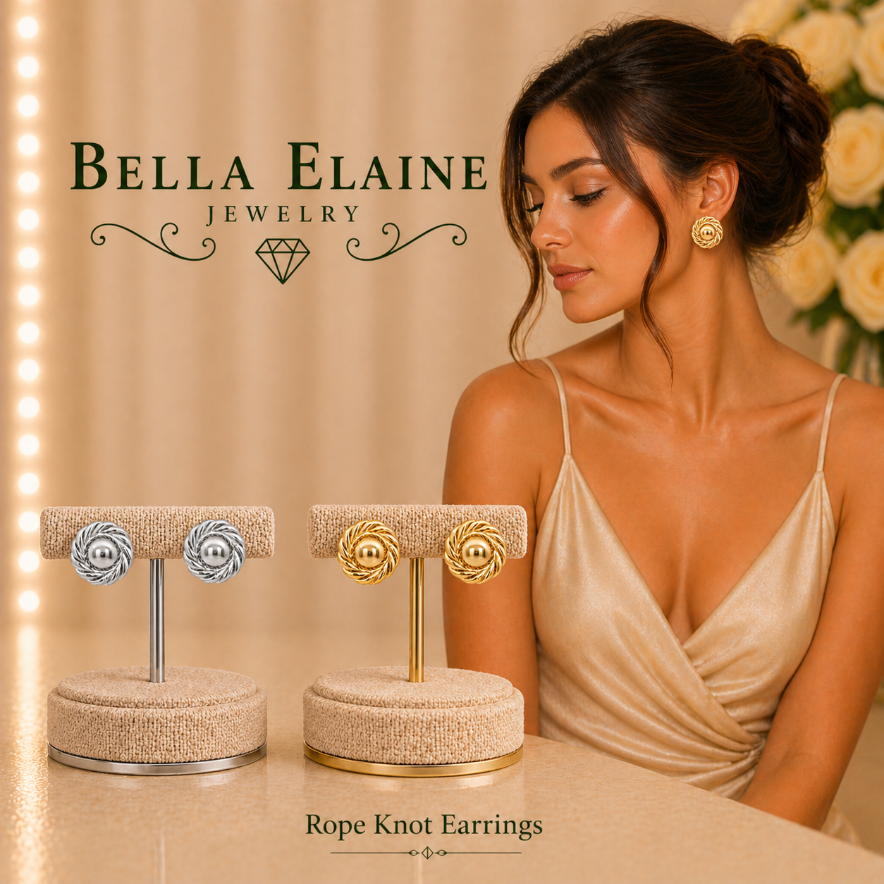 Rope Knot Earrings