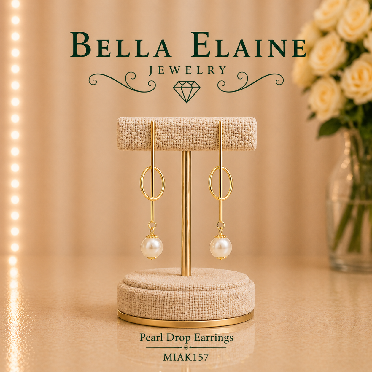 Pearl Drop Earrings
