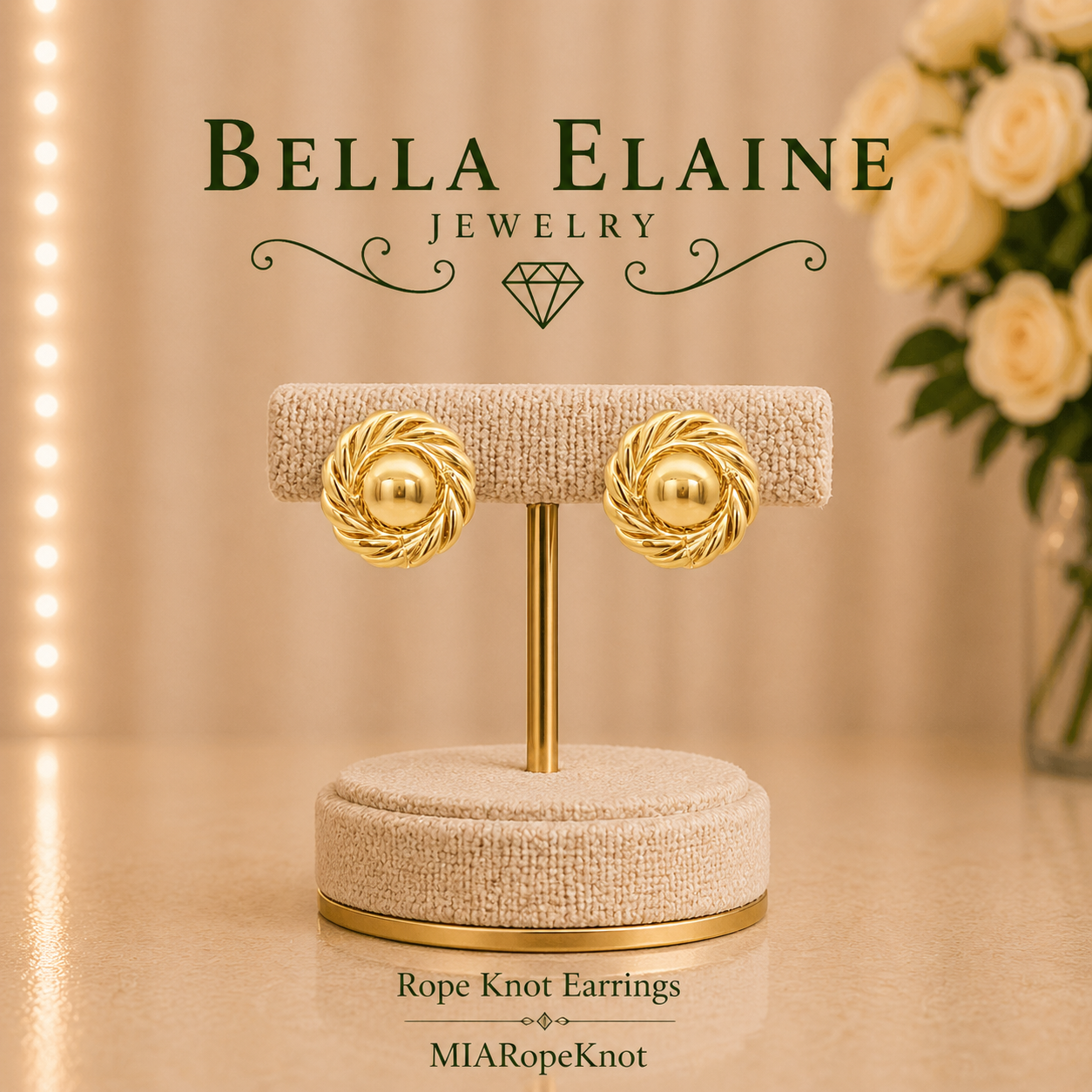 Rope Knot Earrings