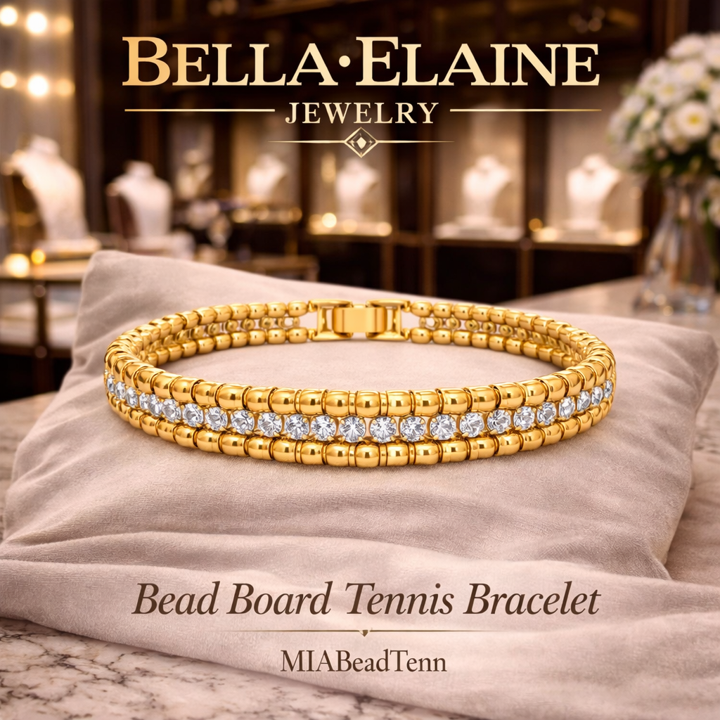 Bead Board Tennis Bracelet