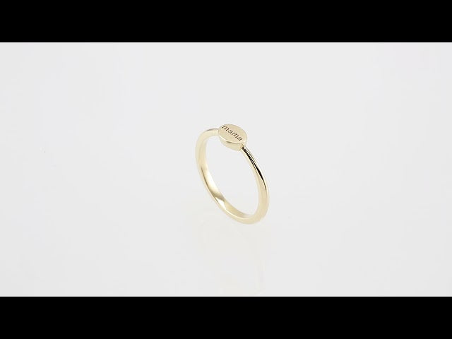 14K Yellow Gold Mama Ring