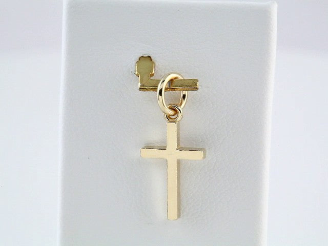 14K Yellow Gold Posh MommyÂ® Cross Charm/Pendant